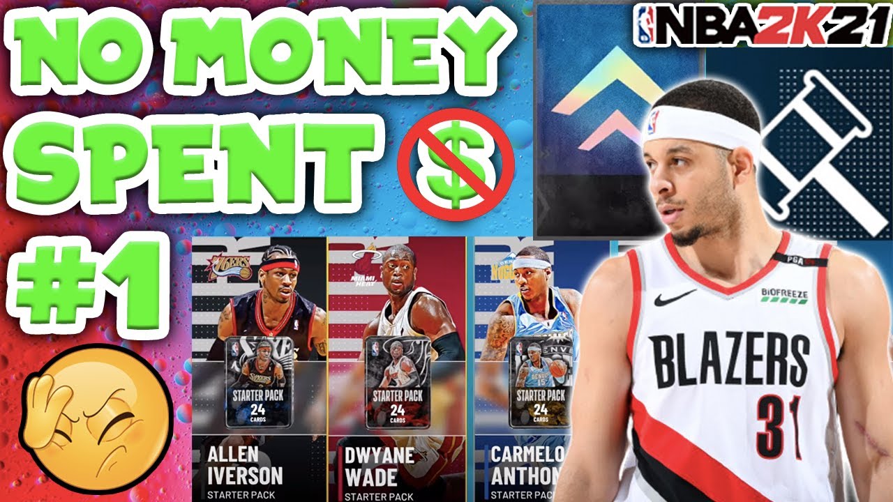 СЕРИЯ №1 «БЕЗ ДЕНЕГ» — УЖЕ СОВЕРШИЛА ОГРОМНУЮ ОШИБКУ! ОТКРЫВАЕМ АУКЦИОН! NBA 2K21 MyTEAM