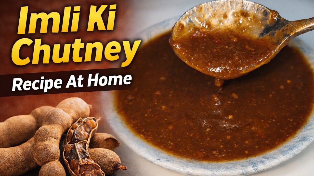 khatti Mithi Imli Chutney | Easy Homemade Tamarind Chutney Recipe for Ramadan”