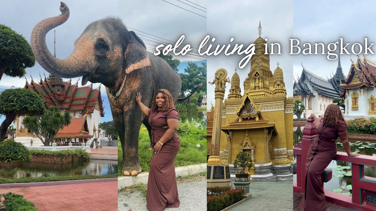 Solo Living in Bangkok | 2 places you must visit - Erawan Museum and Ancient City ✨