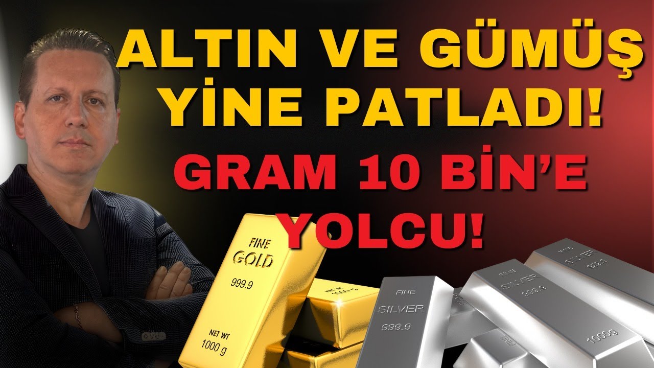 GRAM ALTIN 10 BİN'E YOLCU! YENİ REKOR GELDİ!