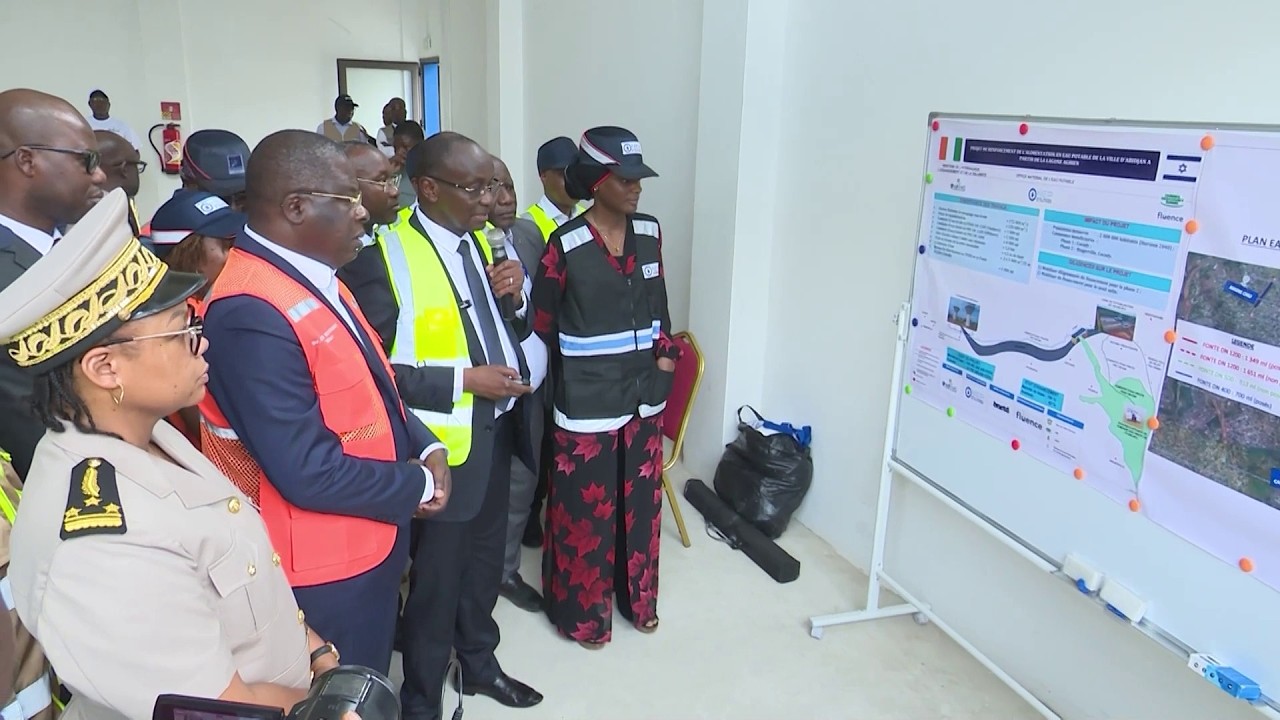 Amédé Kouakou en visite à l’usine d’Anyama Débarcadère pour renforcer l’approvisionnement