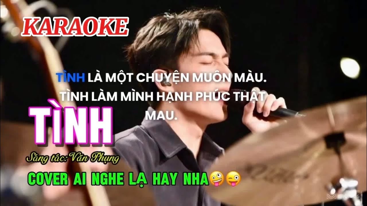 KARAOKE-TÌNH.sáng tác Văn Phụng.@Slowrock75music75 