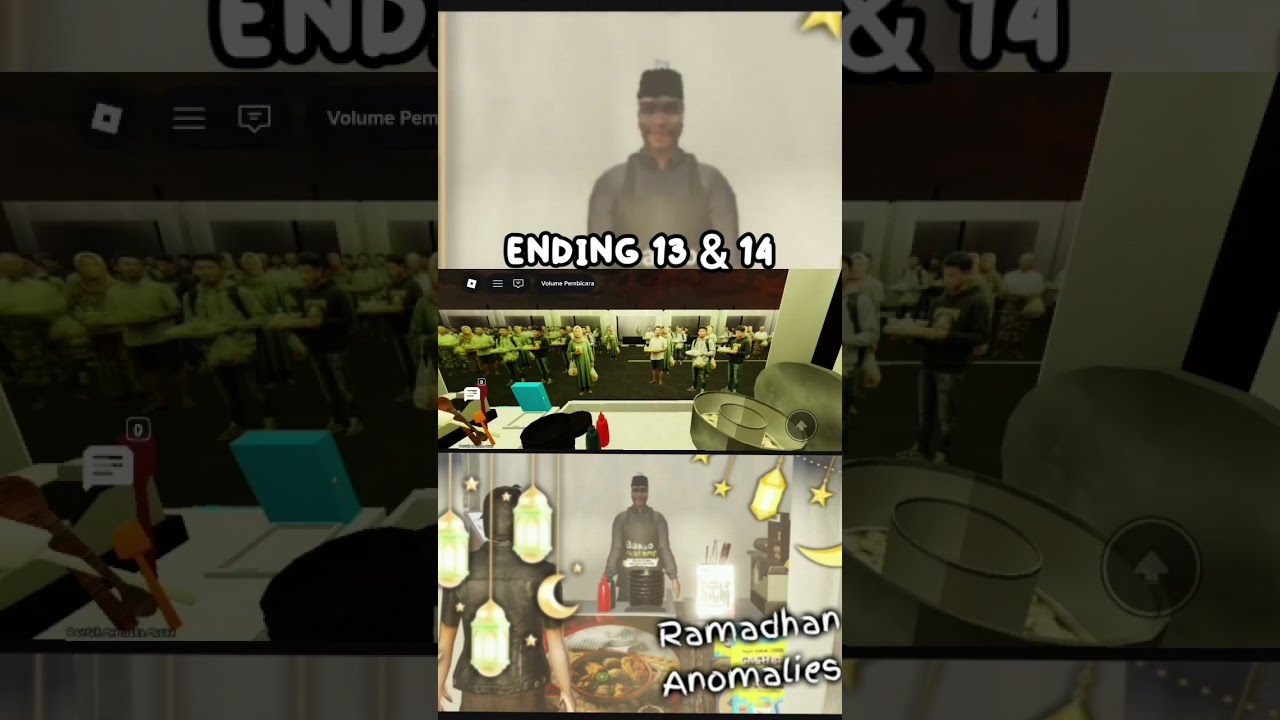 ending 13 & 14 ramadhan anomalies #baksomalanganomalies #roblox #shorts #fyp