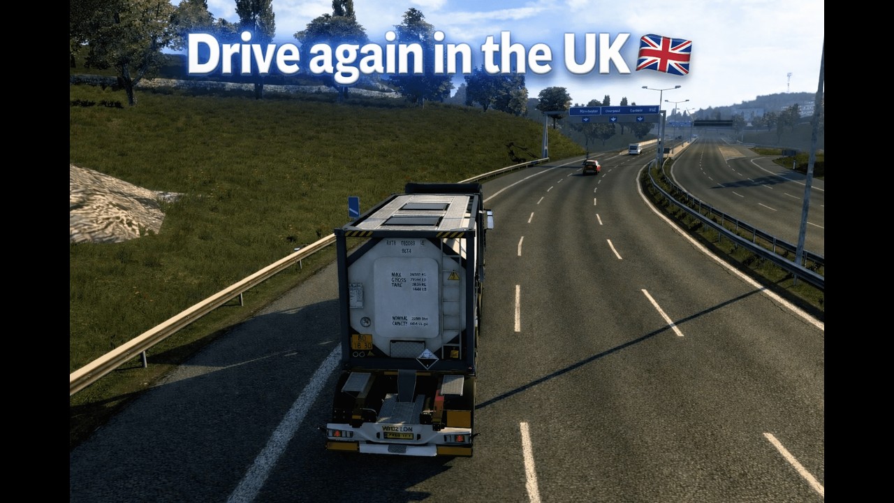 Driving Again in the UK  | ETS2 Realistic Gameplay