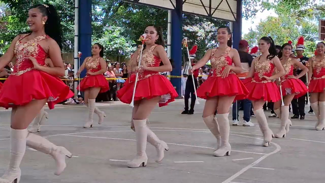 Concurso en Nahuizalco CE PRESBITERO JOSE LUIS MARTINEZ JUAYUA cachiporristas banda musical  2025 