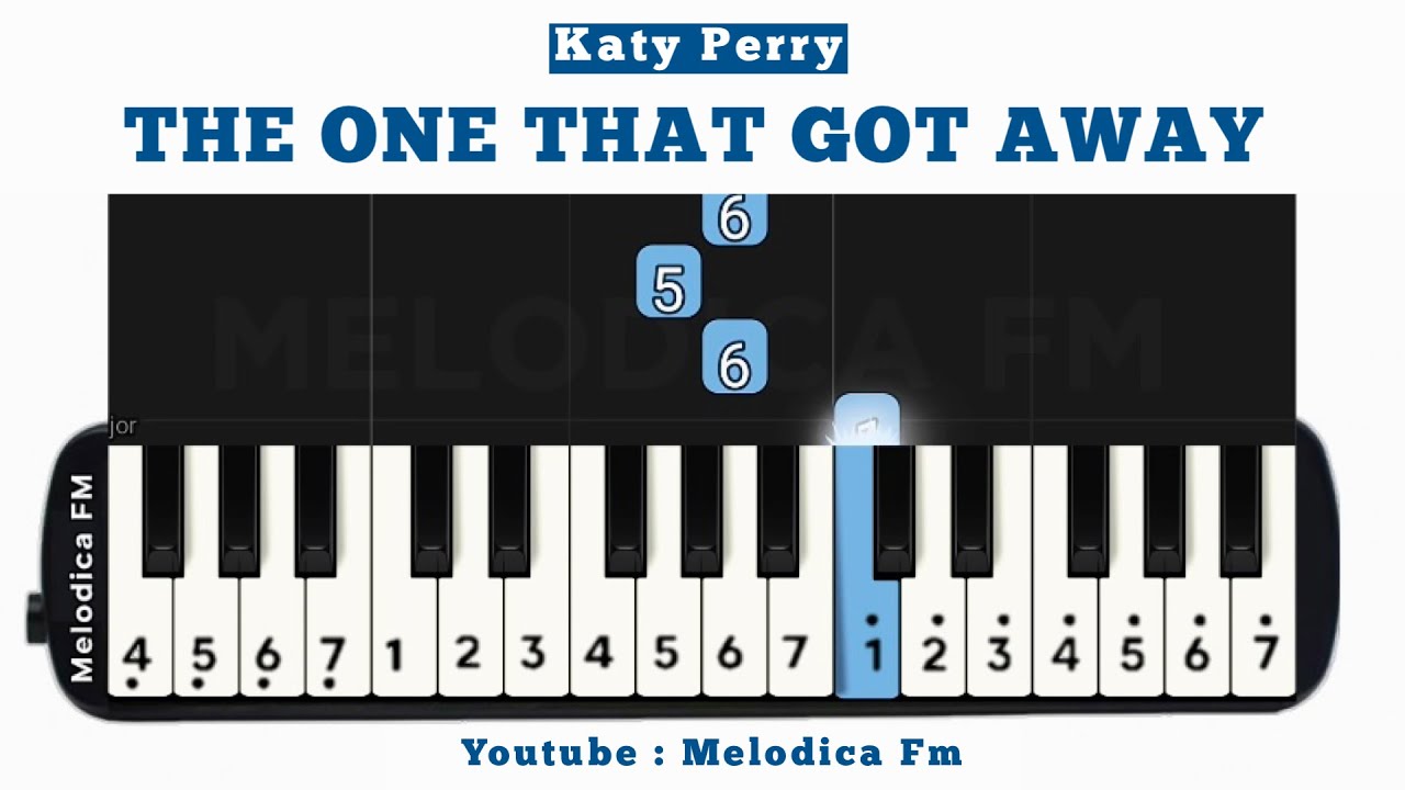 The One That Got Away | Tutorial Pianika Pemula