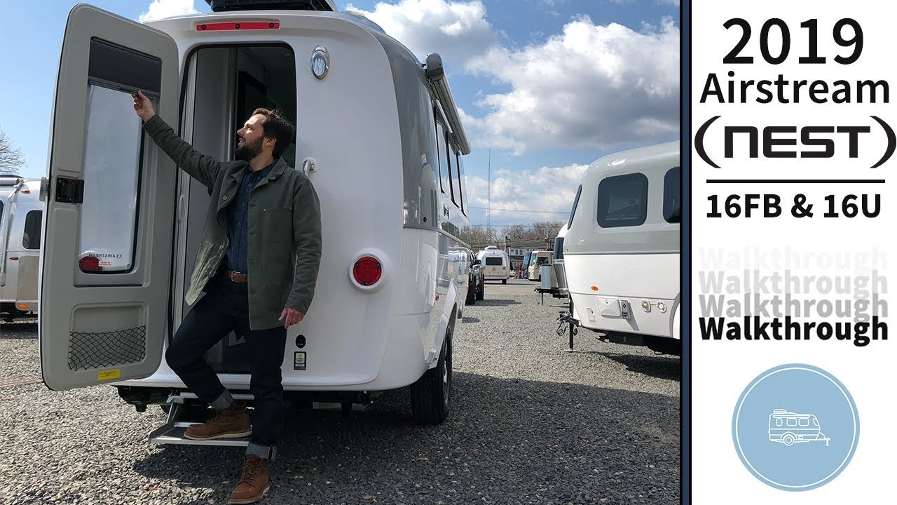 2019 Airstream Nest Travel Trailer Walkthrough