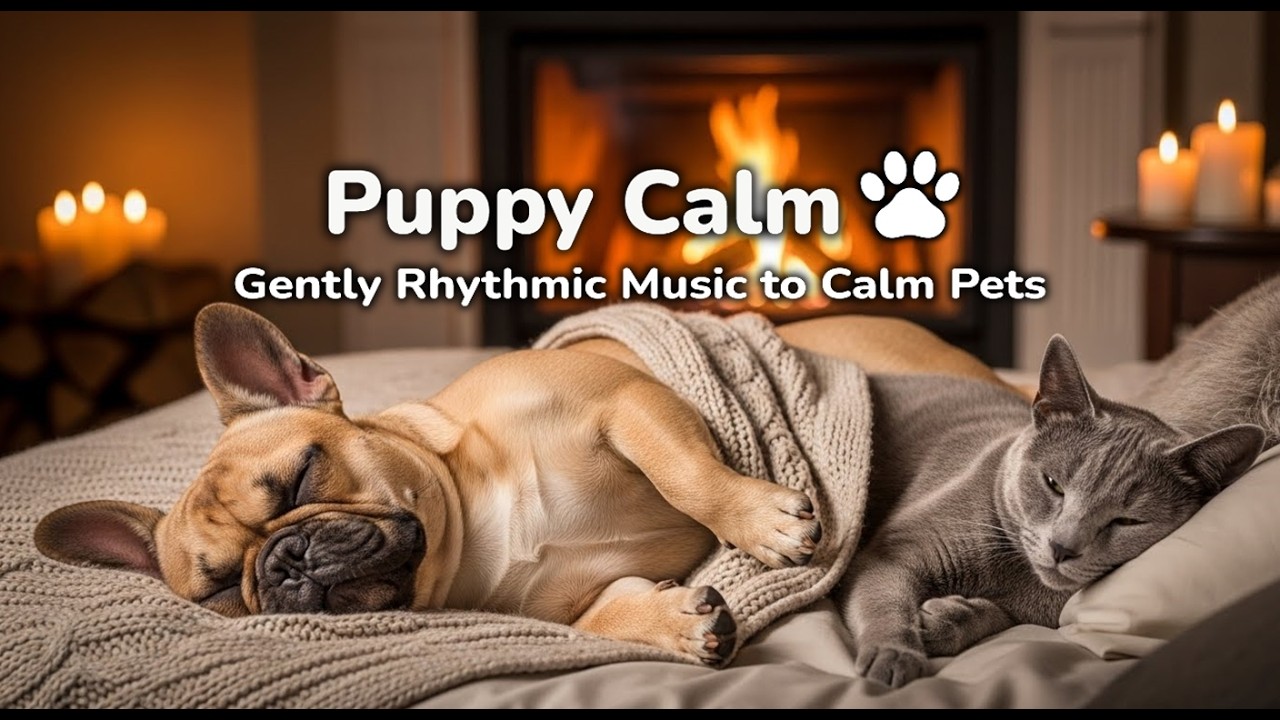 이불 덮고 쿨쿨~반려동물을 위한 편안한 음악 Wrapped in Warmth – Sleepy Music for Dogs & Cats 🐶🐱 | Puppy Calm