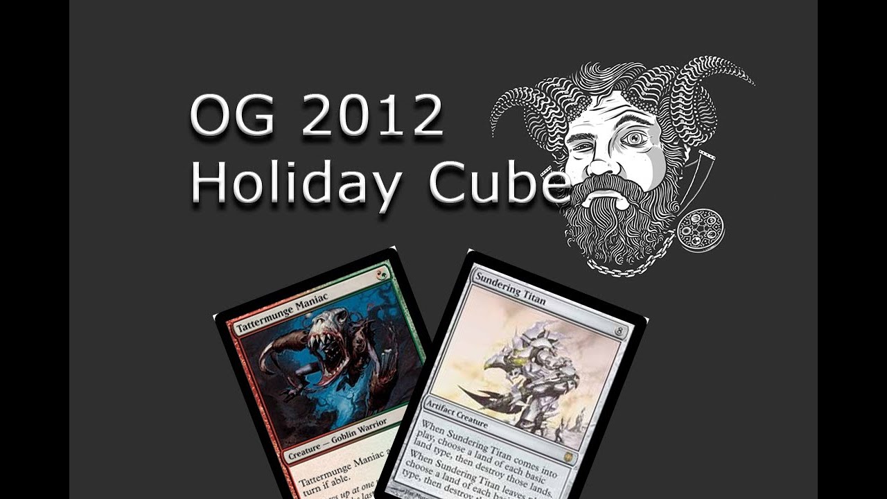 The ORIGINAL 2012 Vintage Holiday Cube?! | Tattermunge Maniac? |  Browser Draft + Modo Gameplay