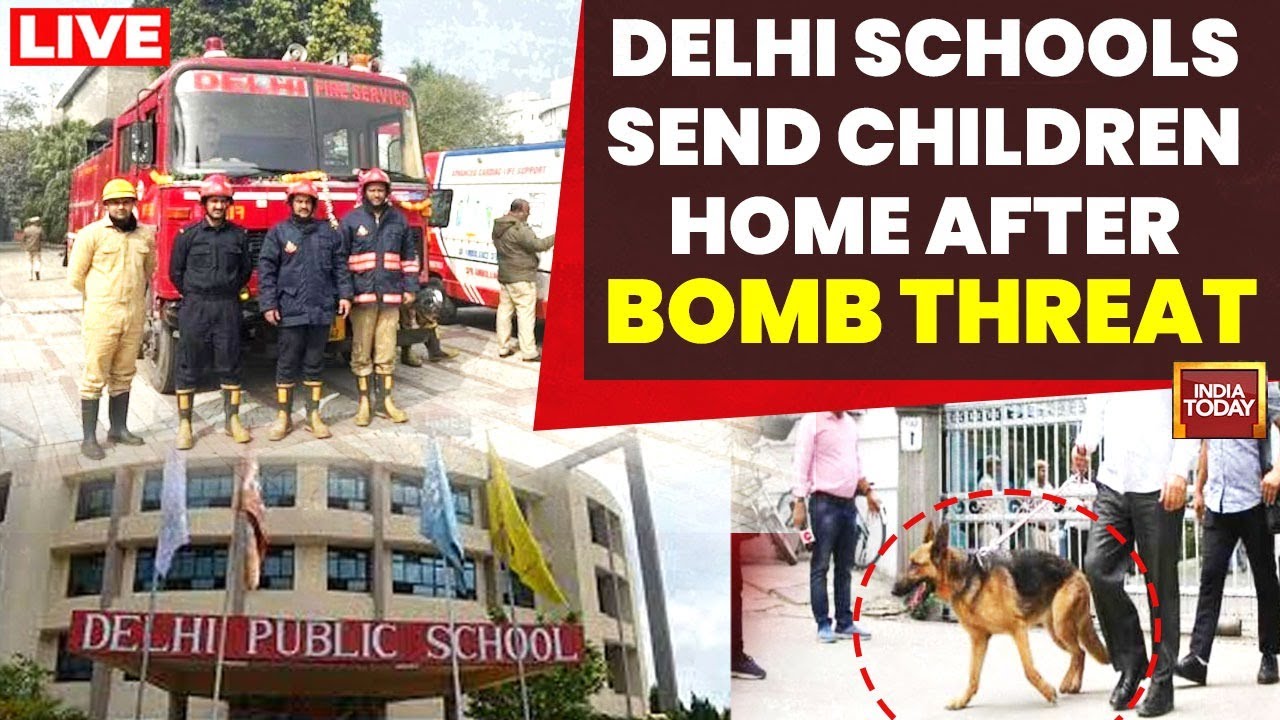 Delhi School Bomb Threat News LIVE | Over 50 Delhi Schools Send Children Home After Bomb Threat