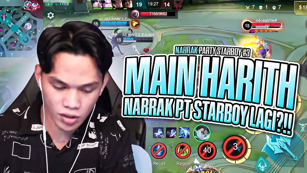 HARITH SKYLAR NABRAK PARTY STARBOY!!