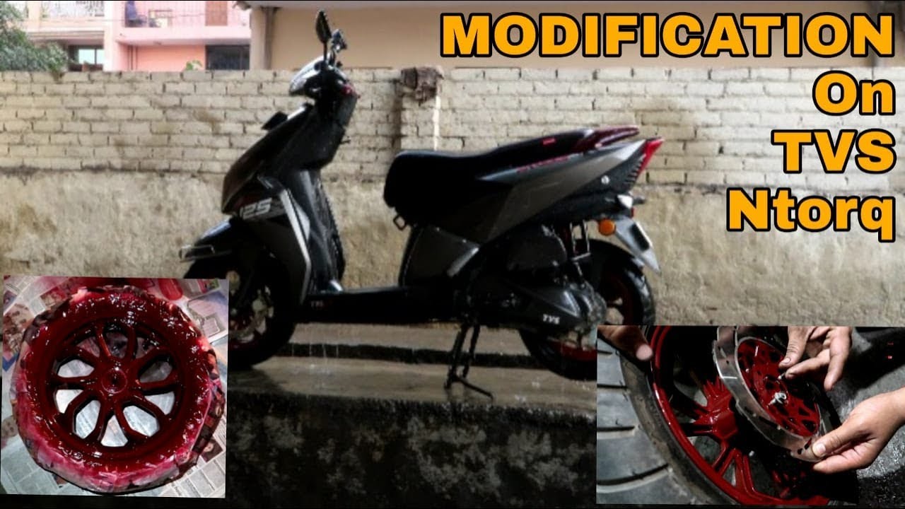 Tvs Ntorq MODIFICATION | ALLOY PAINT | BODY PAINT | MODIFIED NTORQ | VBO Life