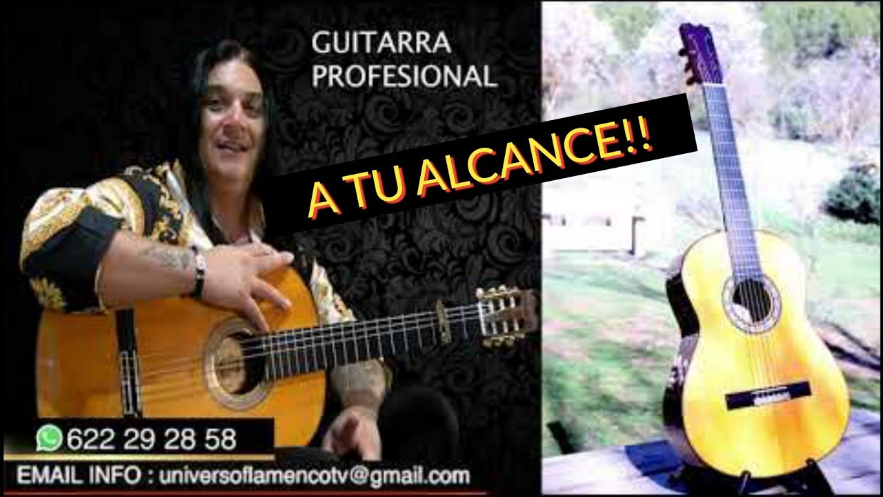 😱PROMOCIÓN ESPECIAL! CONDE ATOCHA ES TU MOMENTO GUITARRA FLAMENCA PALO SANTO PRIMERA CUMPLE TU SUEÑO