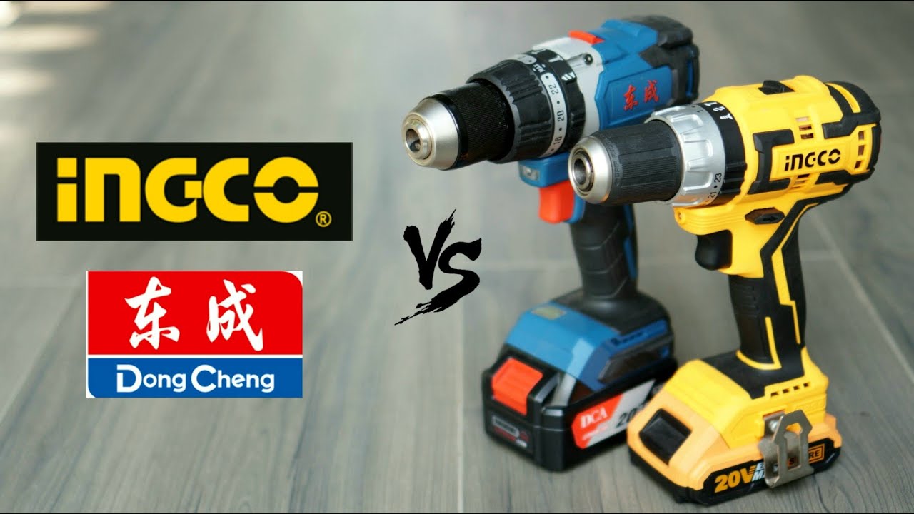 Khoan pin 3 chức năng Dongcheng vs INGCO