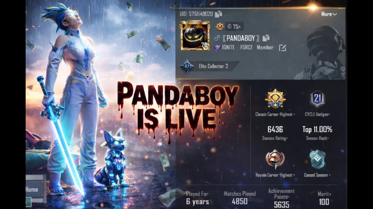 LIVE 🔴| PANDABOY GAMING 🔥| BGMI CARNAGE #bgmilive #bgmi #pubg @PANDABOYISLIVE002