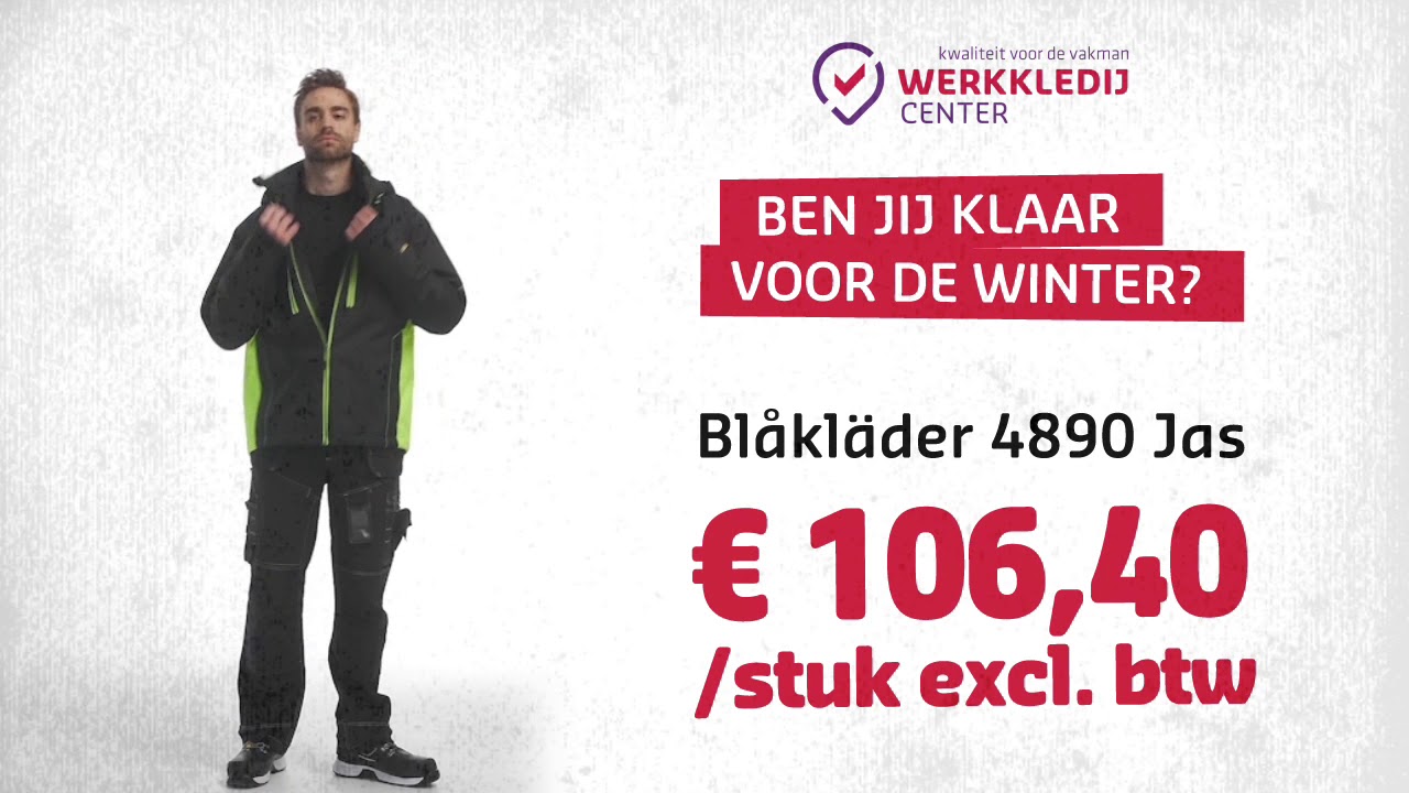 Werkkledij Center - Bl&aring;kl&auml;der 4890 Jas