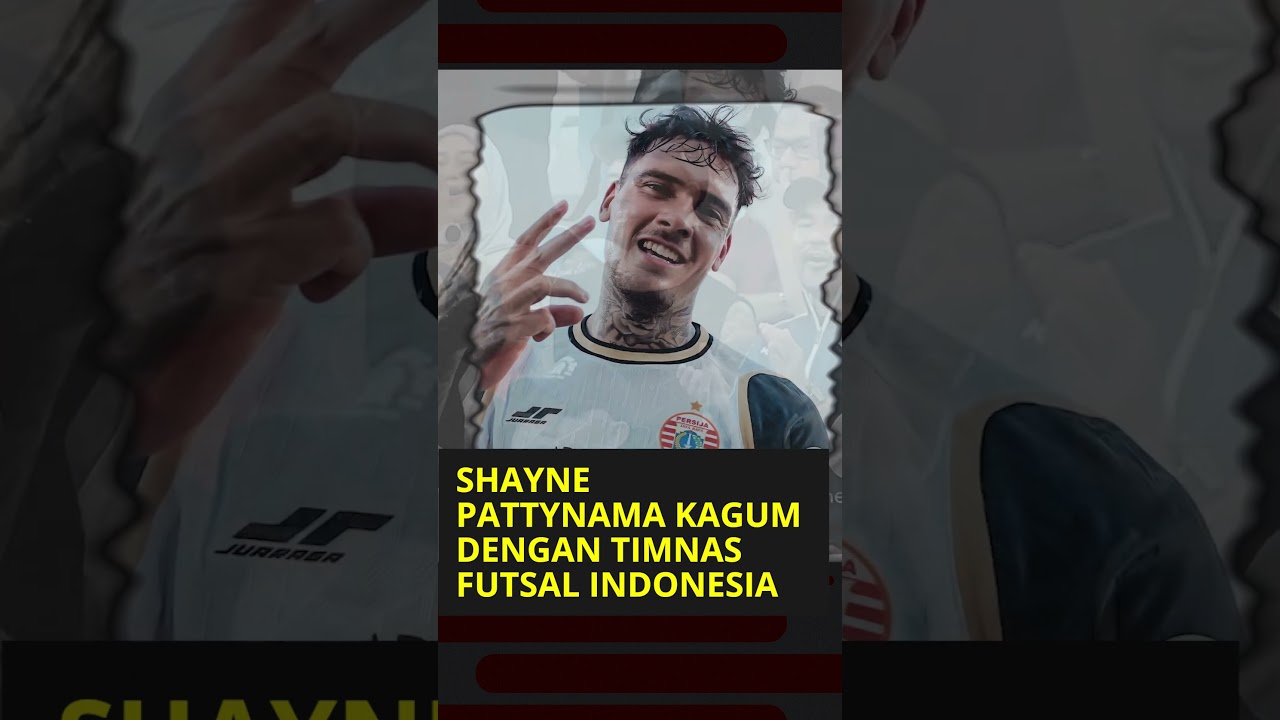SHAYNE PATTYNAMA TERPANA! NONTON LANGSUNG TIMNAS FUTSAL INDONESIA VS IRAK
