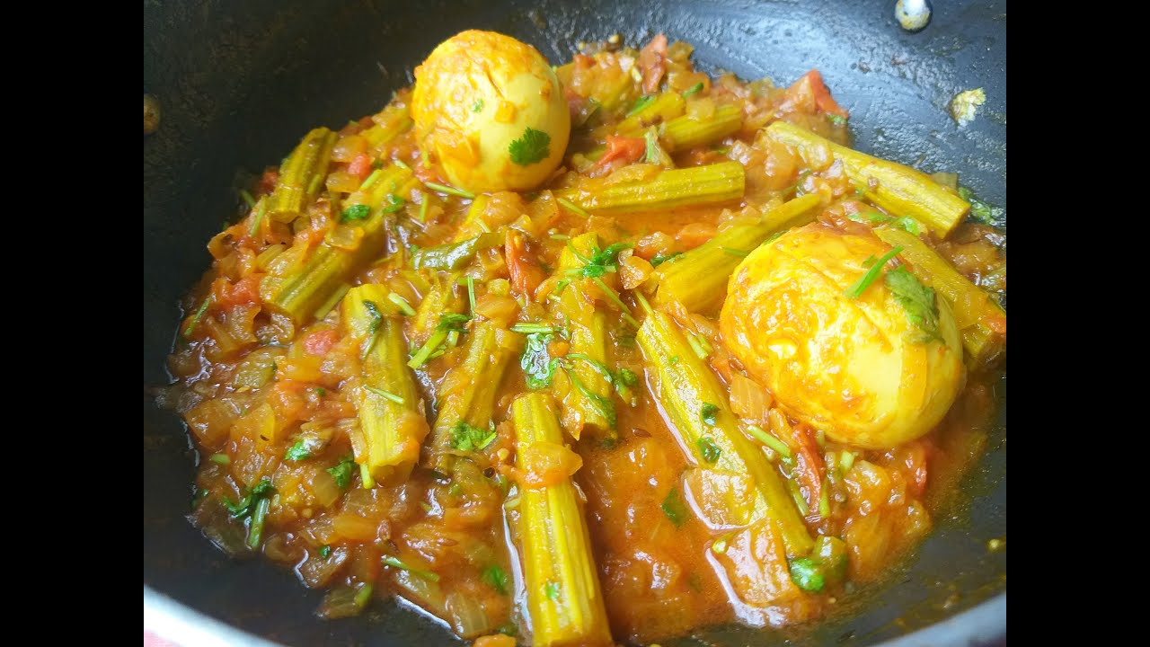 కోడిగుడ్డు ములక్కాడ టమాటో కూర/Mulakkada Kodiguddu Tomato curry in Telugu/Drumstic Egg Tomato recipe