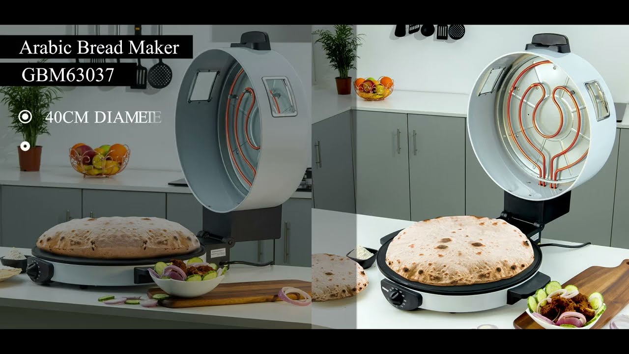 GBM63037 GEEPAS Arabic Bread Maker