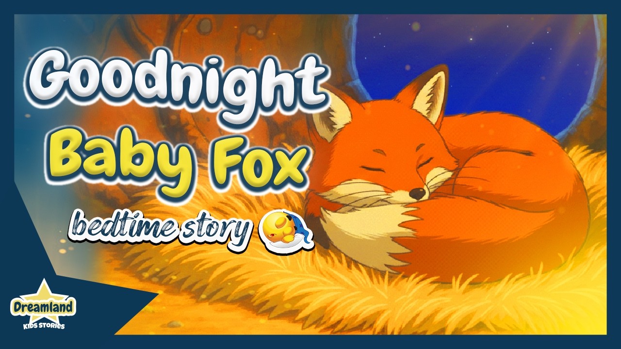 Little Fox 🦊💤 animated short bedtime stories for kids and toddlers to fall asleep 😴
