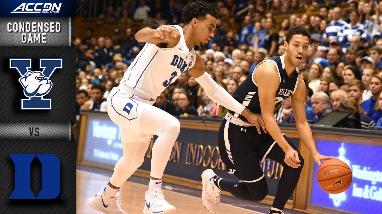Yale vs. Duke Condensed Game | 2018-19 ACC Basketball