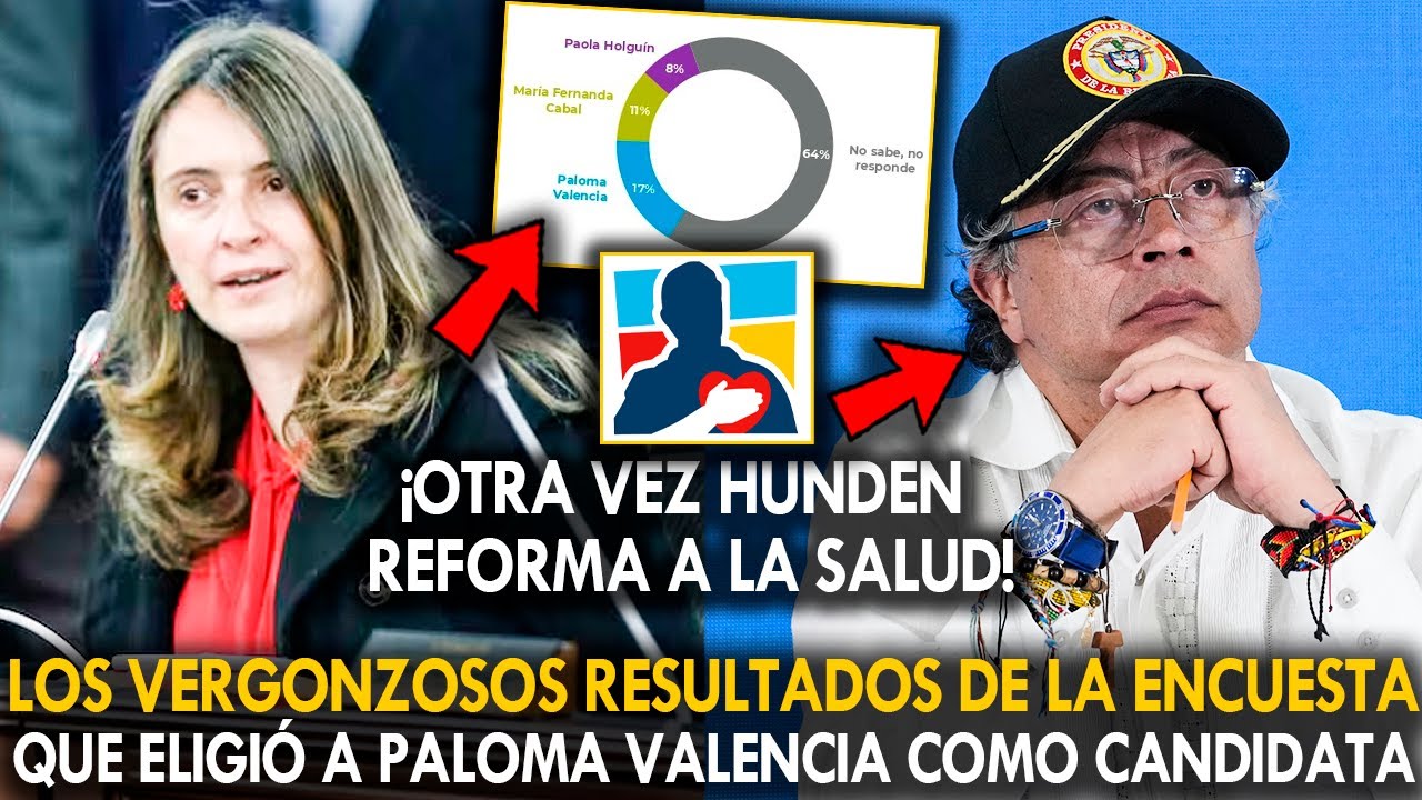 &iexcl;OJO! LOS VERGONZOSOS RESULTADOS DE LA ENCUESTA QUE ELIGI&Oacute; A PALOMA VALENCIA COMO CANDIDATA