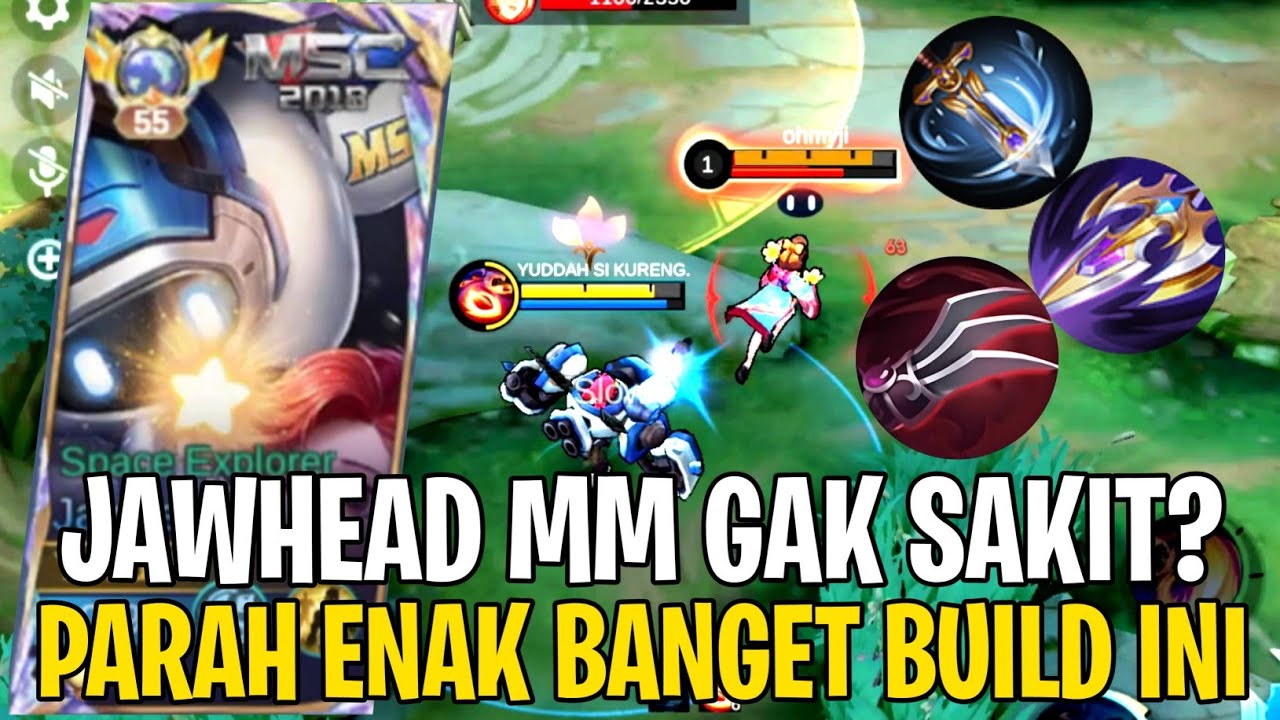 Jawhead Build MM Dikira Late Game Gak Sakit - Top Global Jawhead Mobile Legends