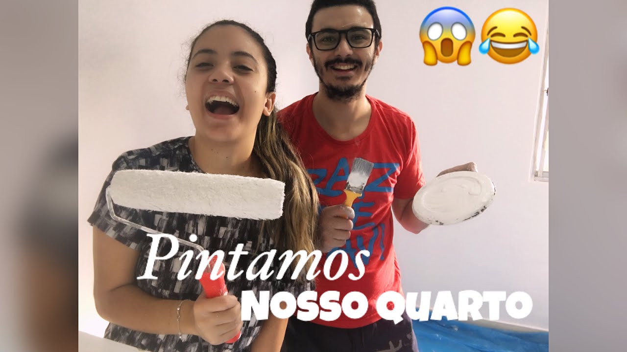 Pintamos o nosso quarto! Bre Ribeiro