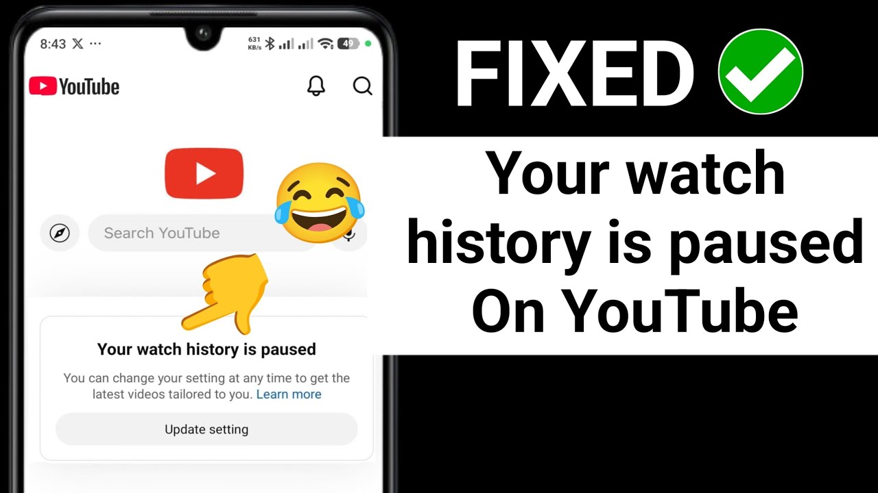 How to Turn Off Your Watch History Is Paused On YouTube (2026)