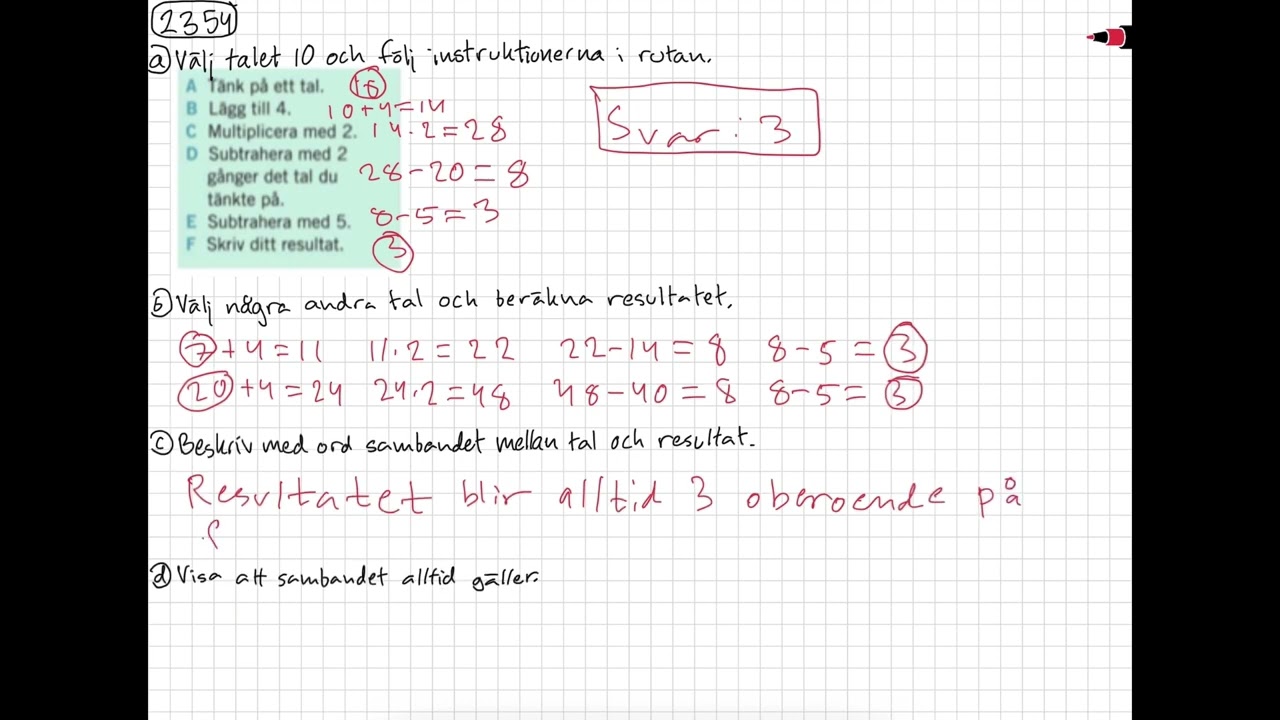 Matematik 5000+ 1a gul, uppgift 2354