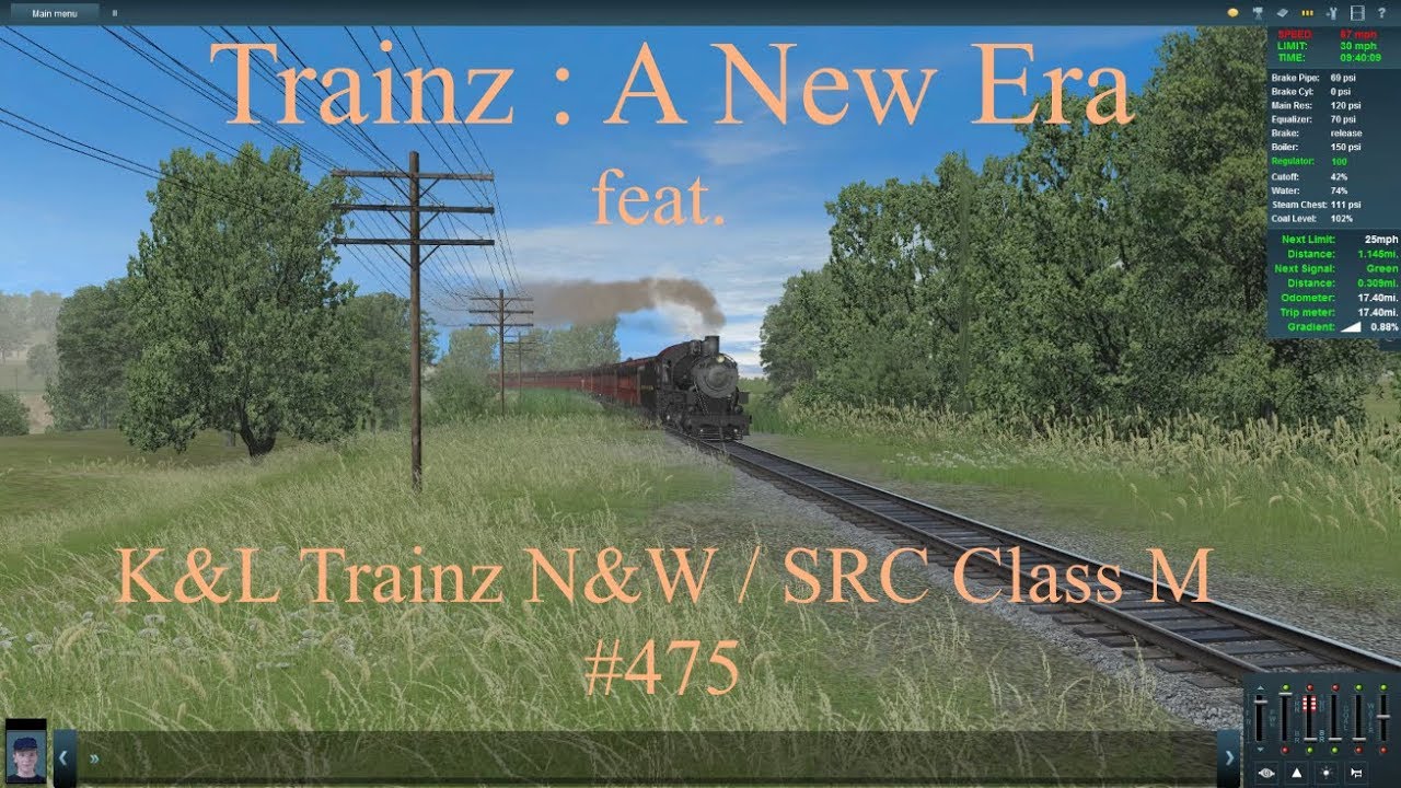 Trainz : A New Era feat. K&L Trainz N&W SRC #475