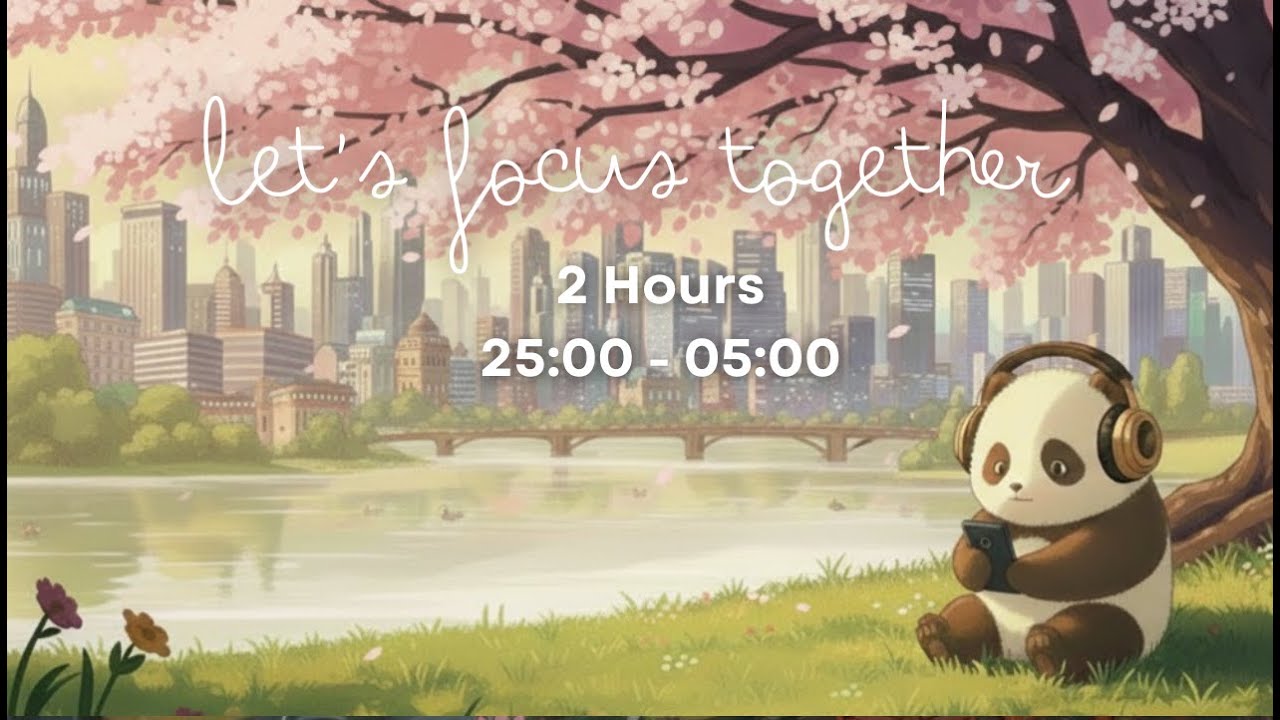 Waiting kills more dreams than failure ever will 🌷- 2H Pomodoro 25/5 Lo-fi Beats for Study, Focus