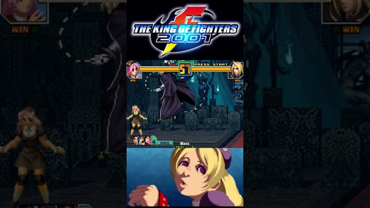 Hinako VS Igniz (KoF 2001) #kof2001 #mbizarro