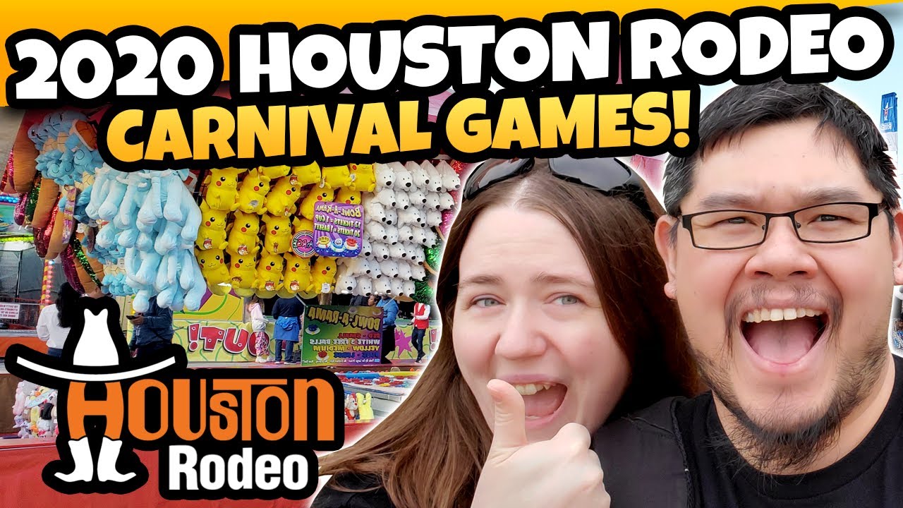 Dragon Claw Games Back for MORE 2020 Houston Rodeo Carnival Games! DCG