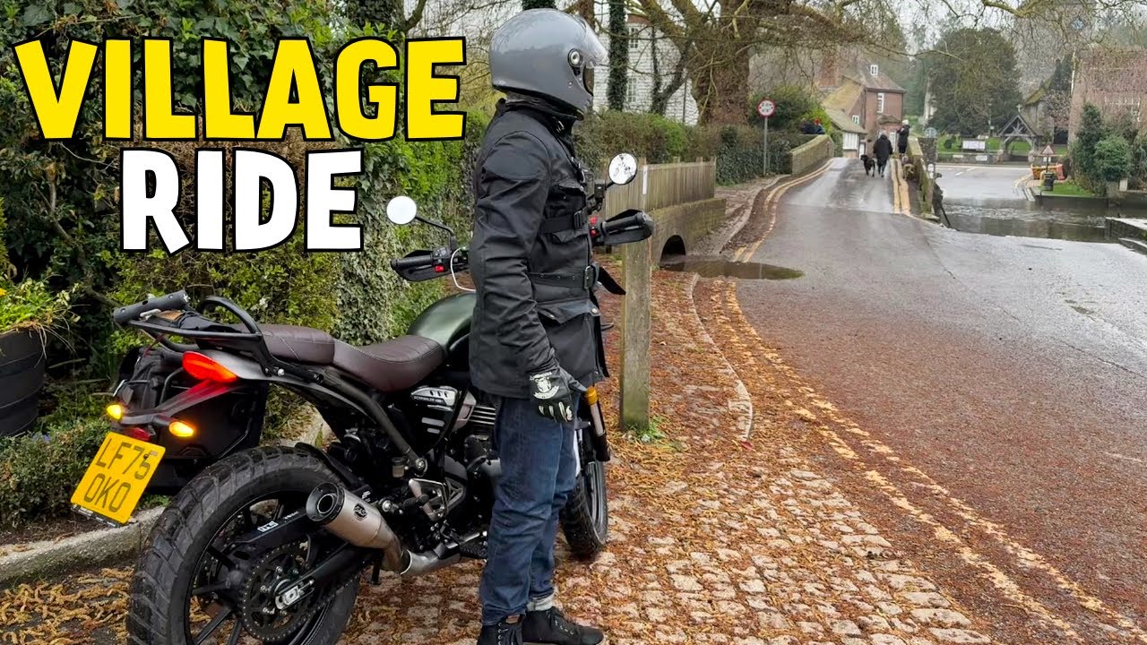 We Rode to a Village in Kent | Triumph Scrambler 400X