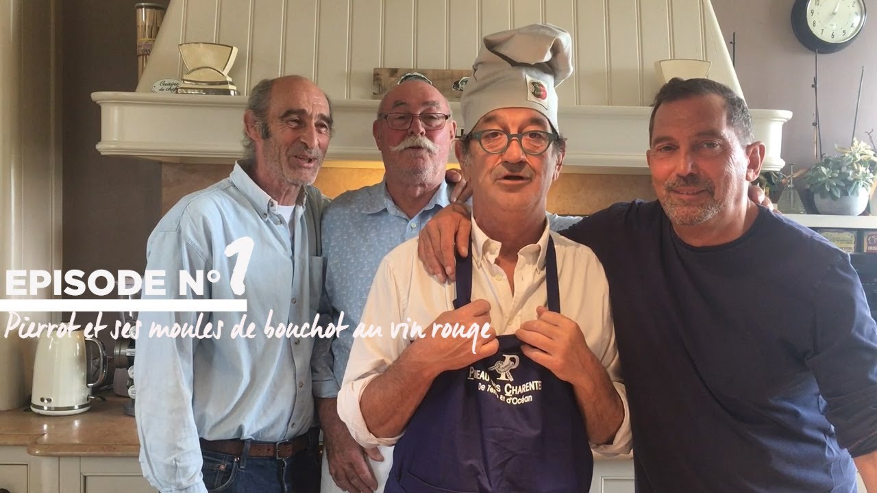 La recette des moules de bouchot au vin rouge de Pierrot - Episode n°1