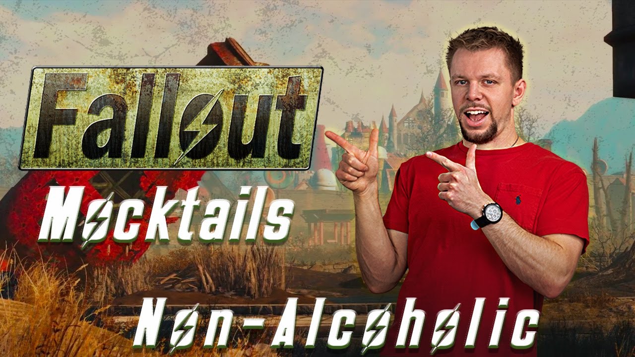My Best Fallout Mocktails! | Fallout Mocktails (non-alcoholic) | SinCityBartender