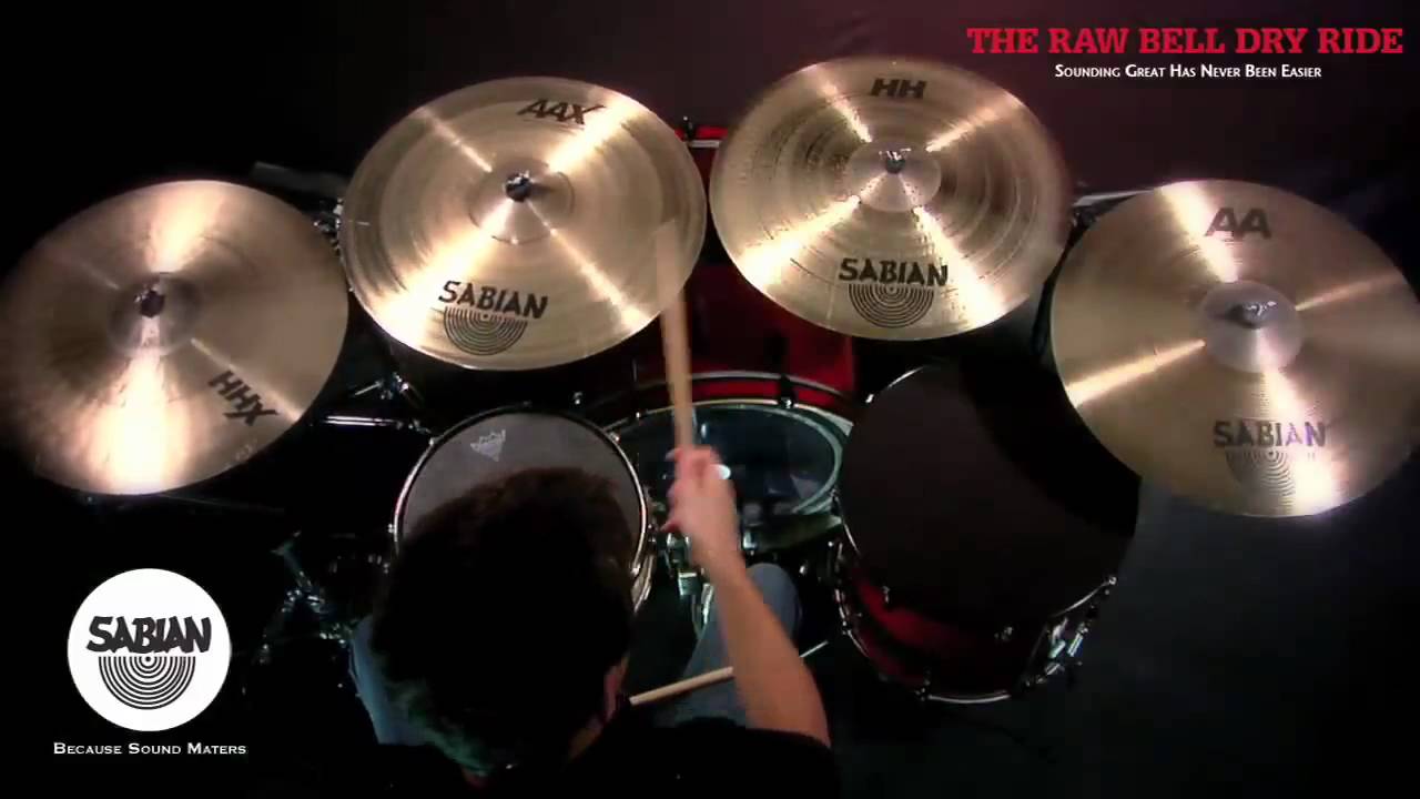 Sabian Raw Bell Ride Cymbal Comparison