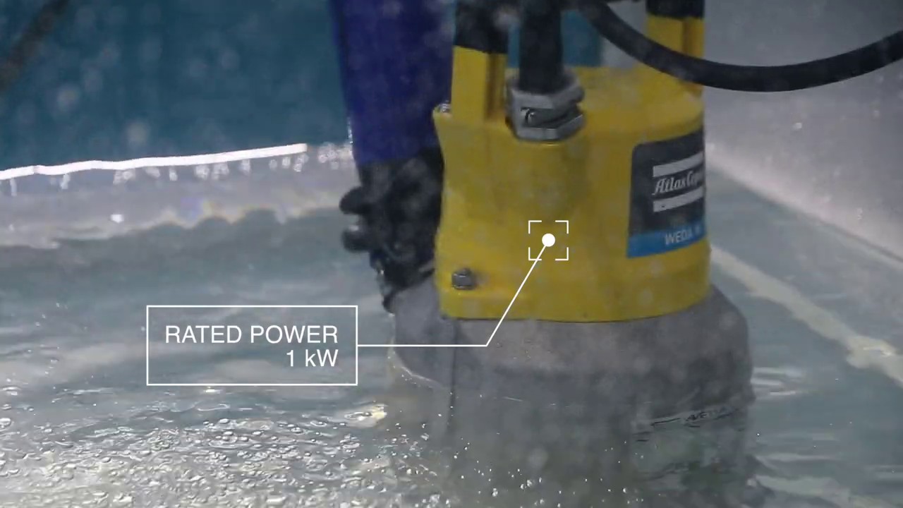 Atlas Copco - WEDA pump display