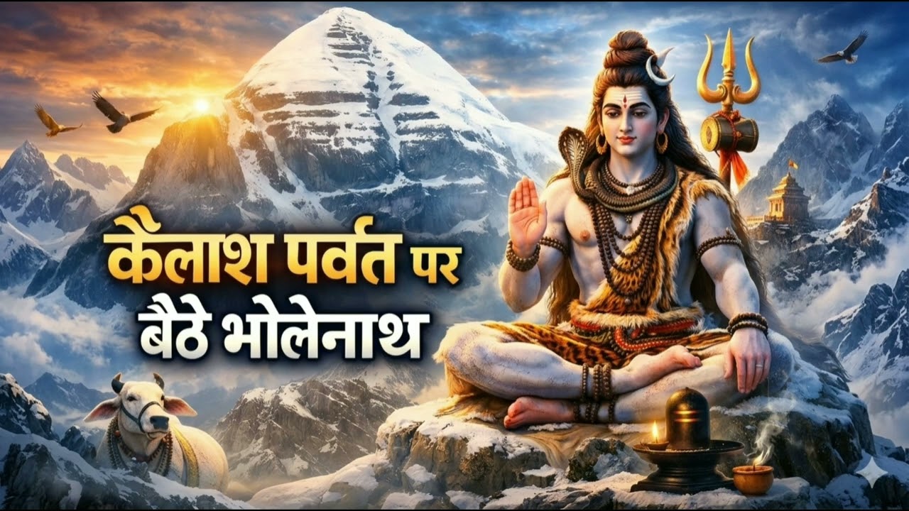 कैलाश पर्वत पर बैठे भोलेनाथ #song mahadev song Hit #viral #song@mrmahadevshort @Shivjibhajan123#hit 
