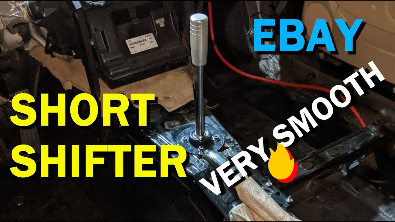 Installing eBay Short Shifter or Chassis Mounted Shifter - 2JZ to E46 Conversion