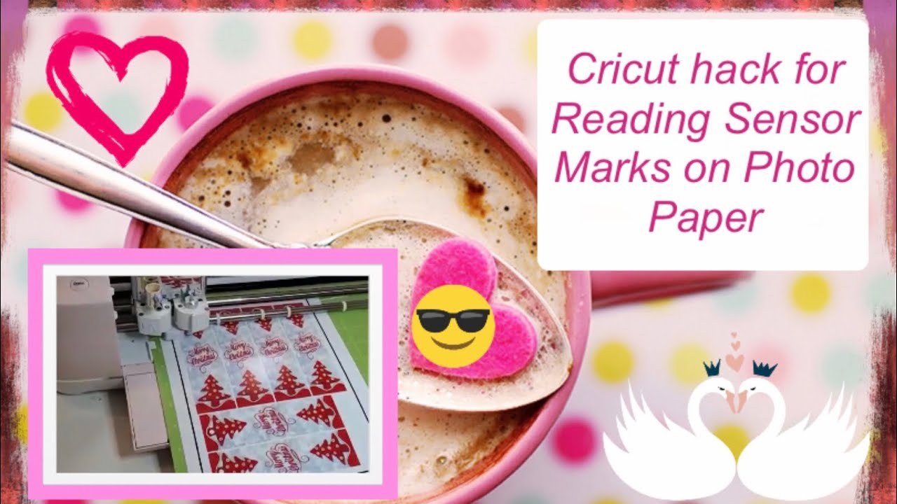 Cricut Print Then Cut Sensor Mark Hack. It really works!!