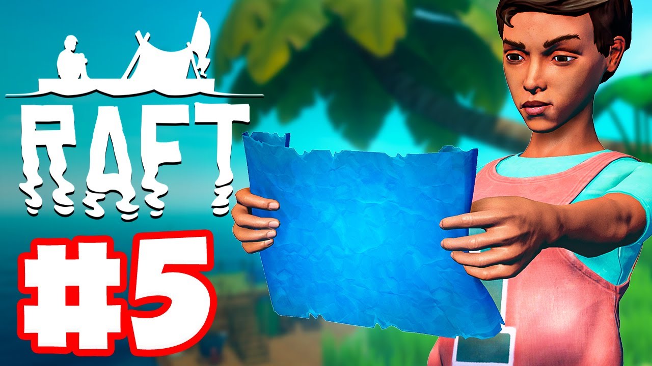 Expanding our Raft and Going to Vendors! | 5-Person Coop Raft: Let's Play | EP 5