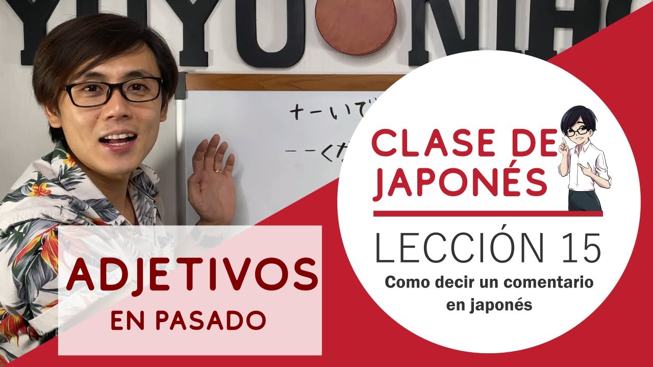 👨🏻‍🏫Clase de japonés lección 15 -Como decir un comentario en japonés-