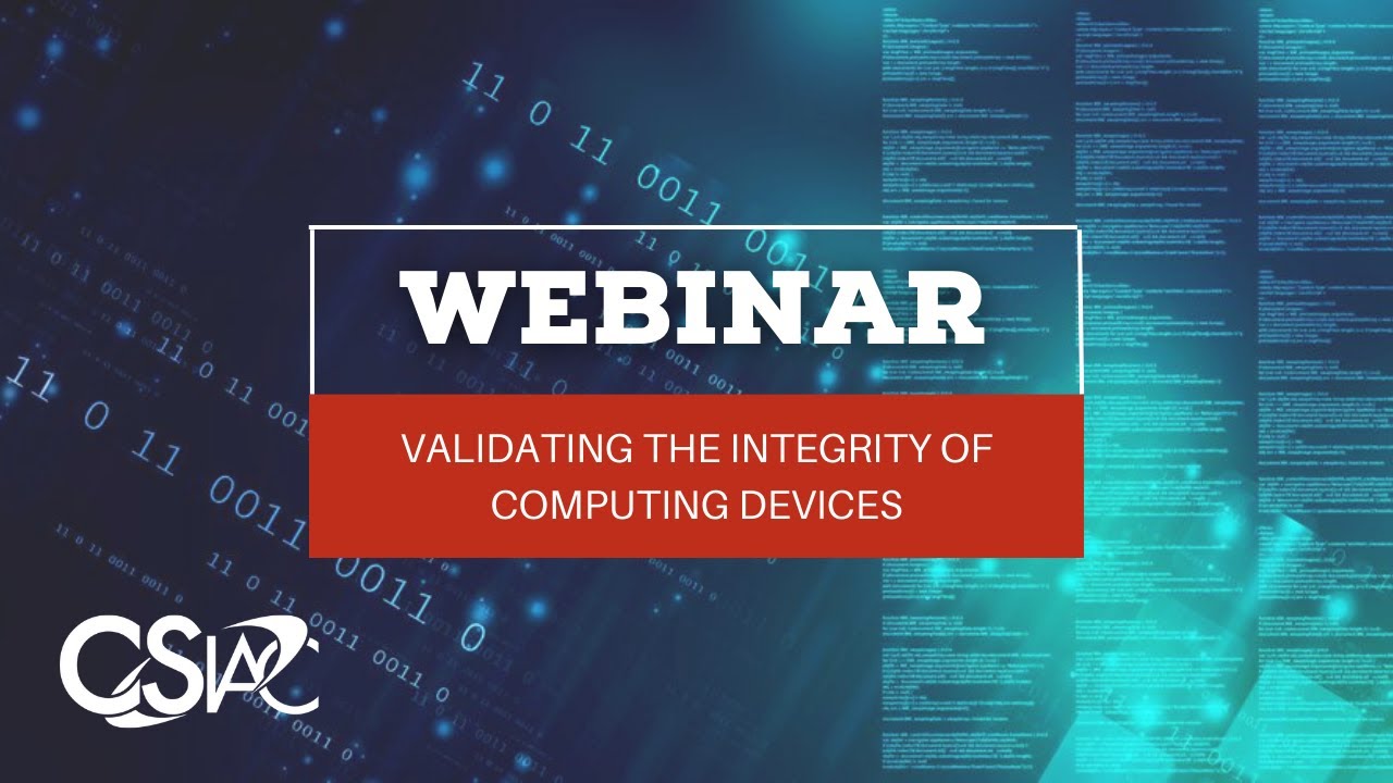 Validating the Integrity of Computing Devices