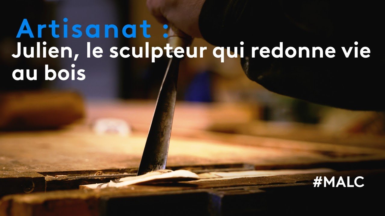 Artisanat : Julien, le sculpteur qui redonne vie au bois