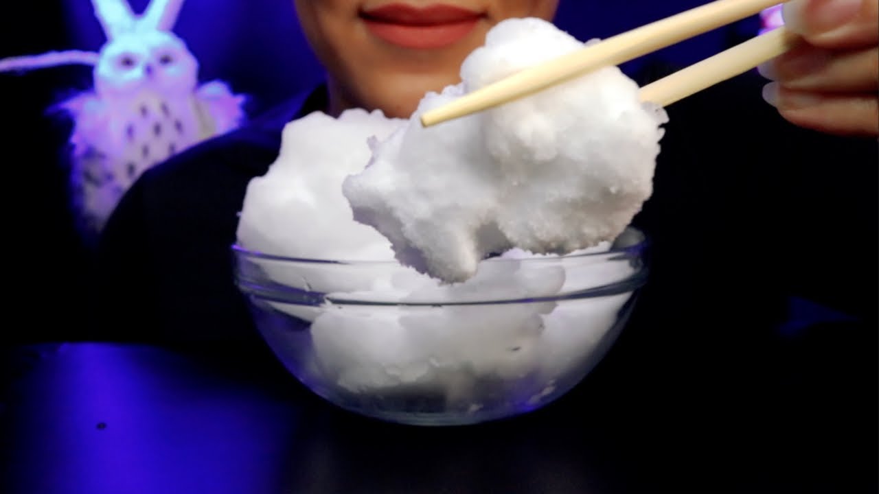 REFROZEN POWDERY ICE CHUNKS 