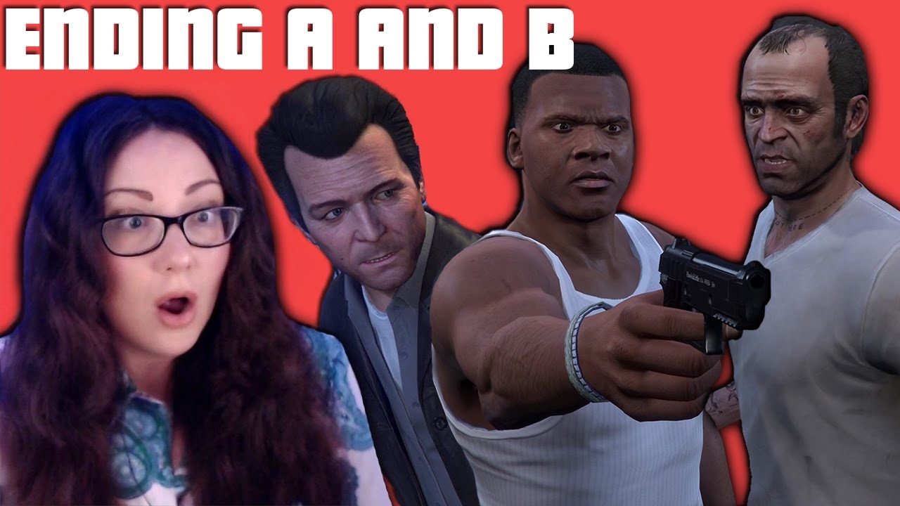 GTA V Option A and B ENDINGS | Grand Theft Auto V Part 28 | PS5 Let's Play
