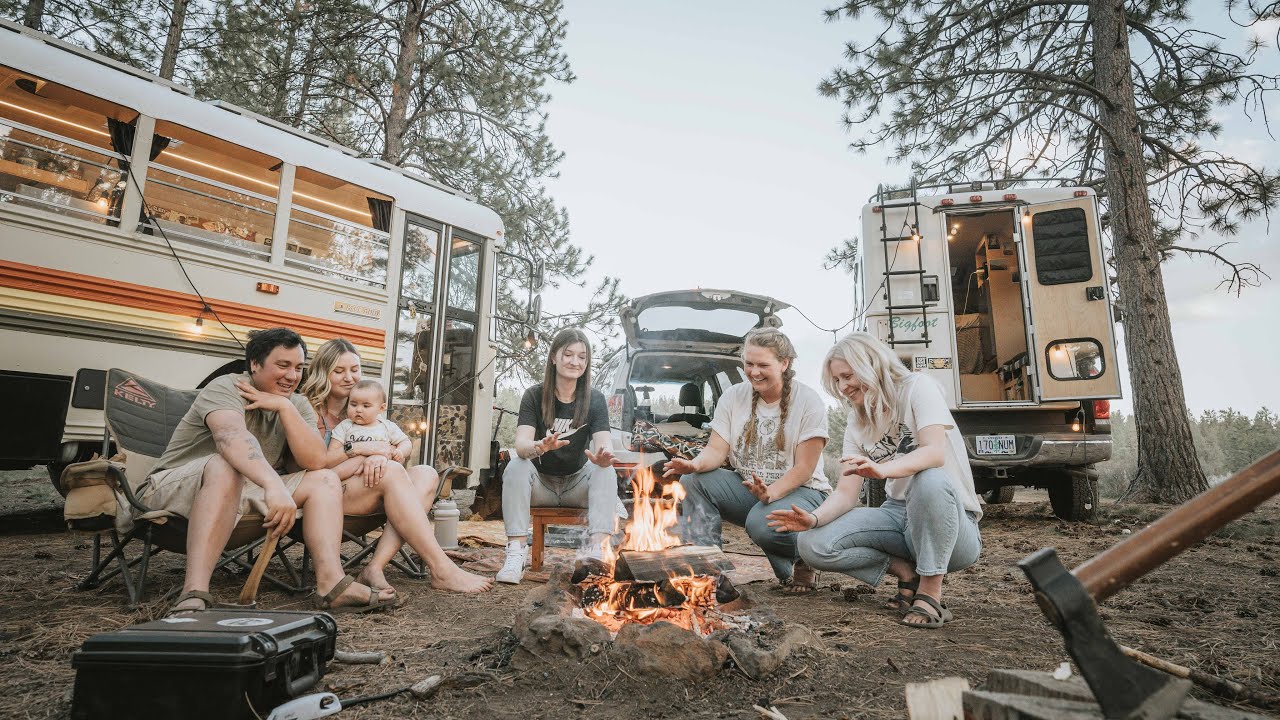 Bus Breakdowns, Driving Thru A River, & Living In The Woods