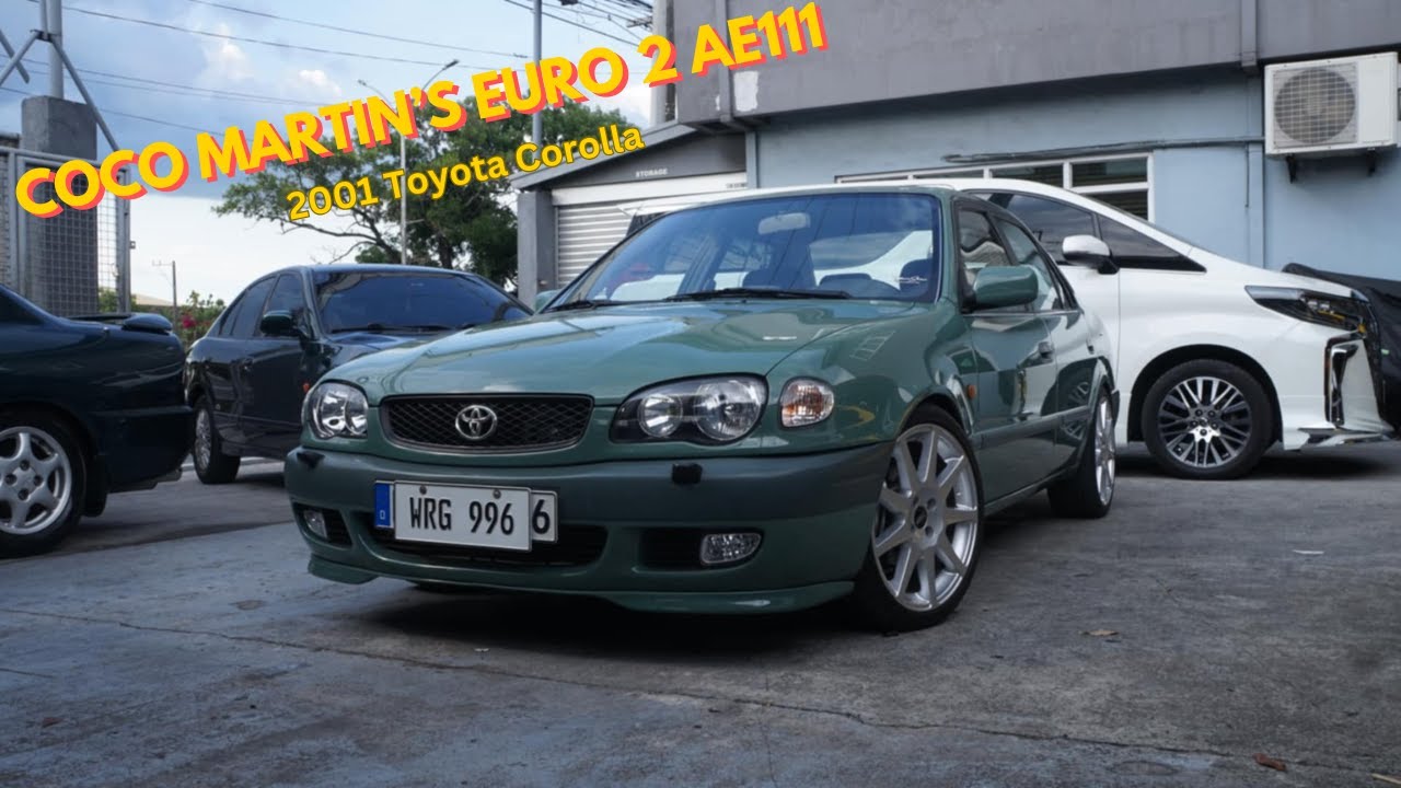 COCO MARTIN'S TOYOTA COROLLA EURO 2 LOVELIFE